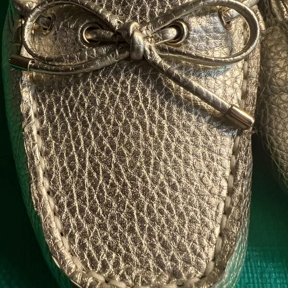 Crown & Ivy sz 7.5 Gold Malya flats NWOT - Picture 4 of 13